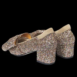 Sløjfe Pump I Funklende Glitter