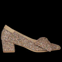 Sløjfe Pump I Funklende Glitter