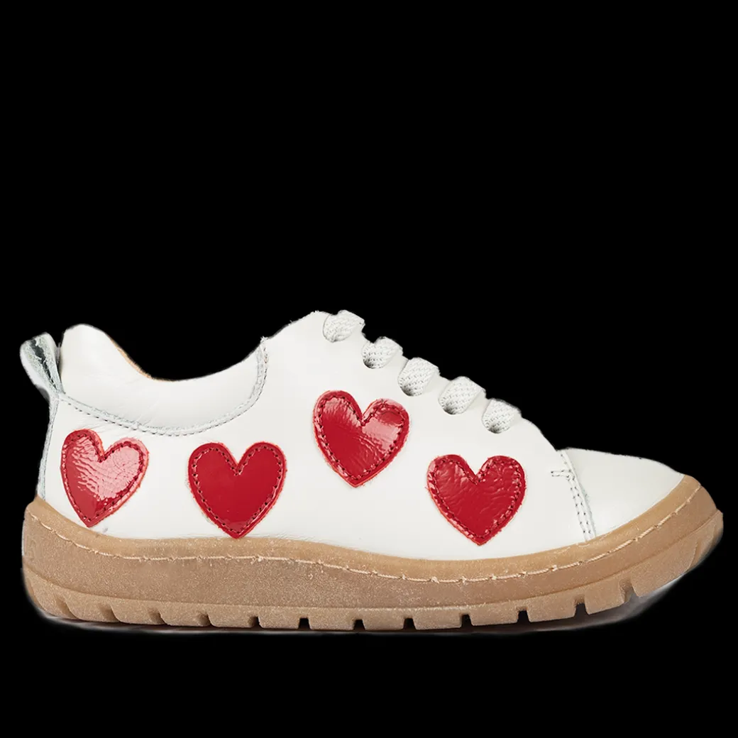 Sneaker Med Hjerteapplikationer