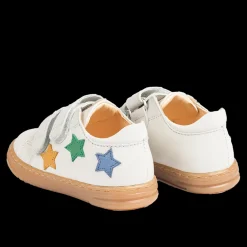 Sneaker Med Stjerneapplikationer Og Velcrolukning