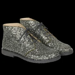 Støvle Med Glitter Og Snøre