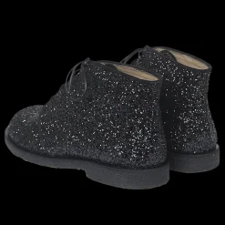 Støvle Med Glitter Og Snøre