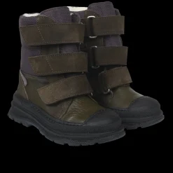 TEX-støvle Med Velcro Og Uldfoer